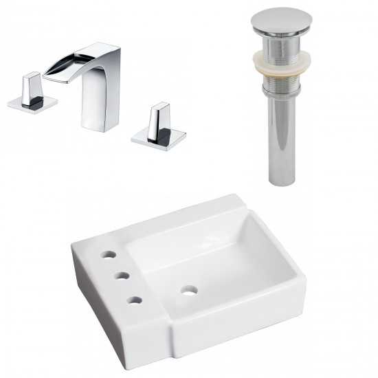 16.25-in. W Bathroom Vessel Sink Set_AI-26538