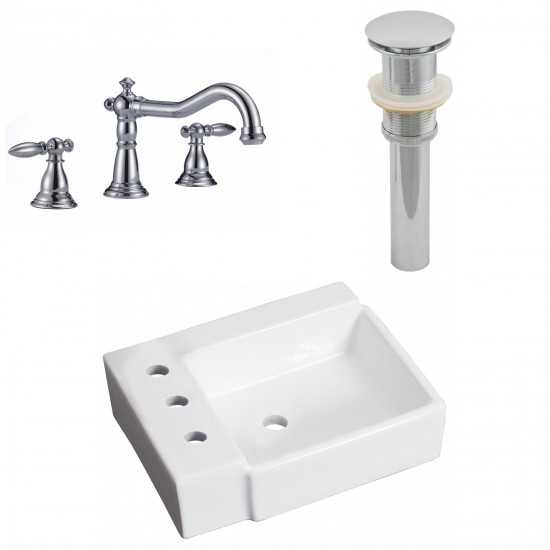 16.25-in. W Bathroom Vessel Sink Set_AI-26539