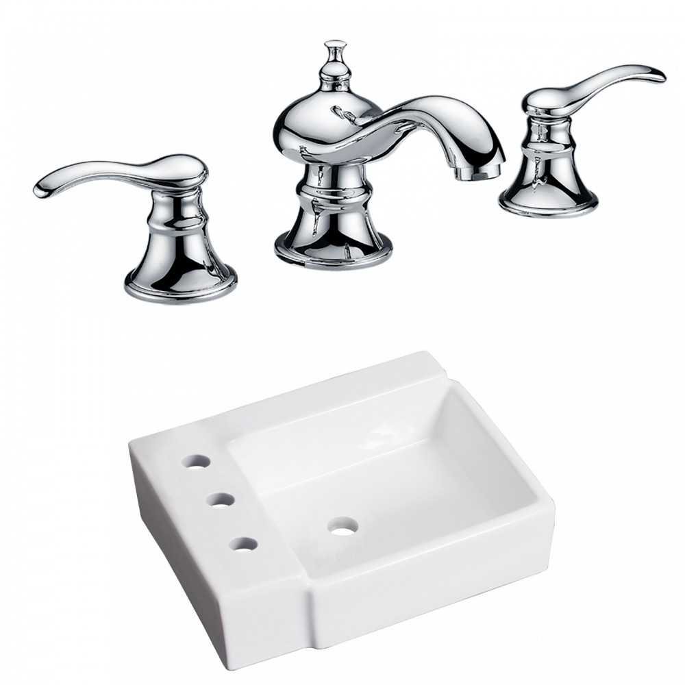 16.25-in. W Bathroom Vessel Sink Set_AI-22588