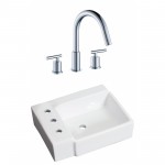 16.25-in. W Bathroom Vessel Sink Set_AI-22592