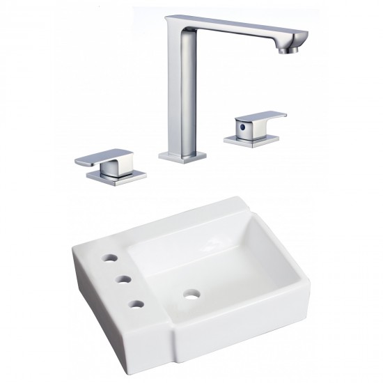 16.25-in. W Bathroom Vessel Sink Set_AI-22594