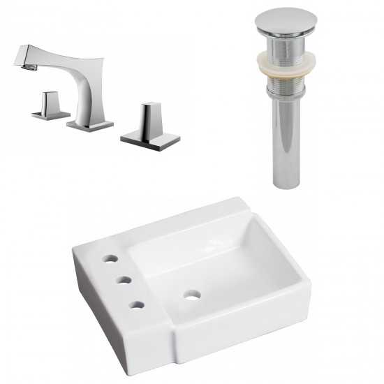 16.25-in. W Bathroom Vessel Sink Set_AI-26541