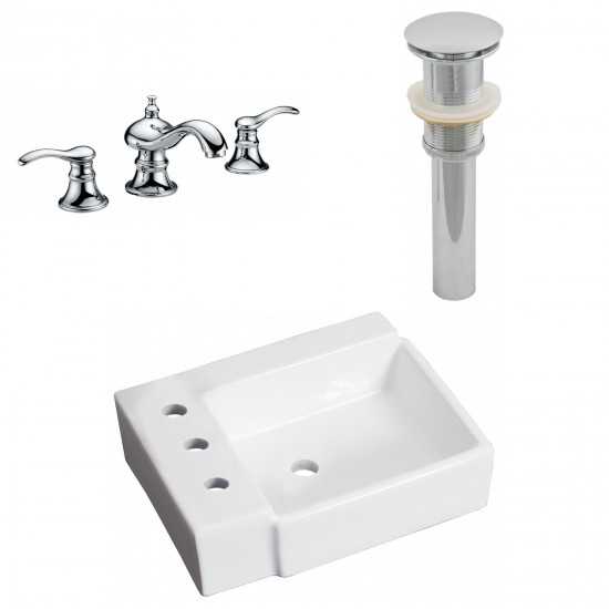 16.25-in. W Bathroom Vessel Sink Set_AI-26542