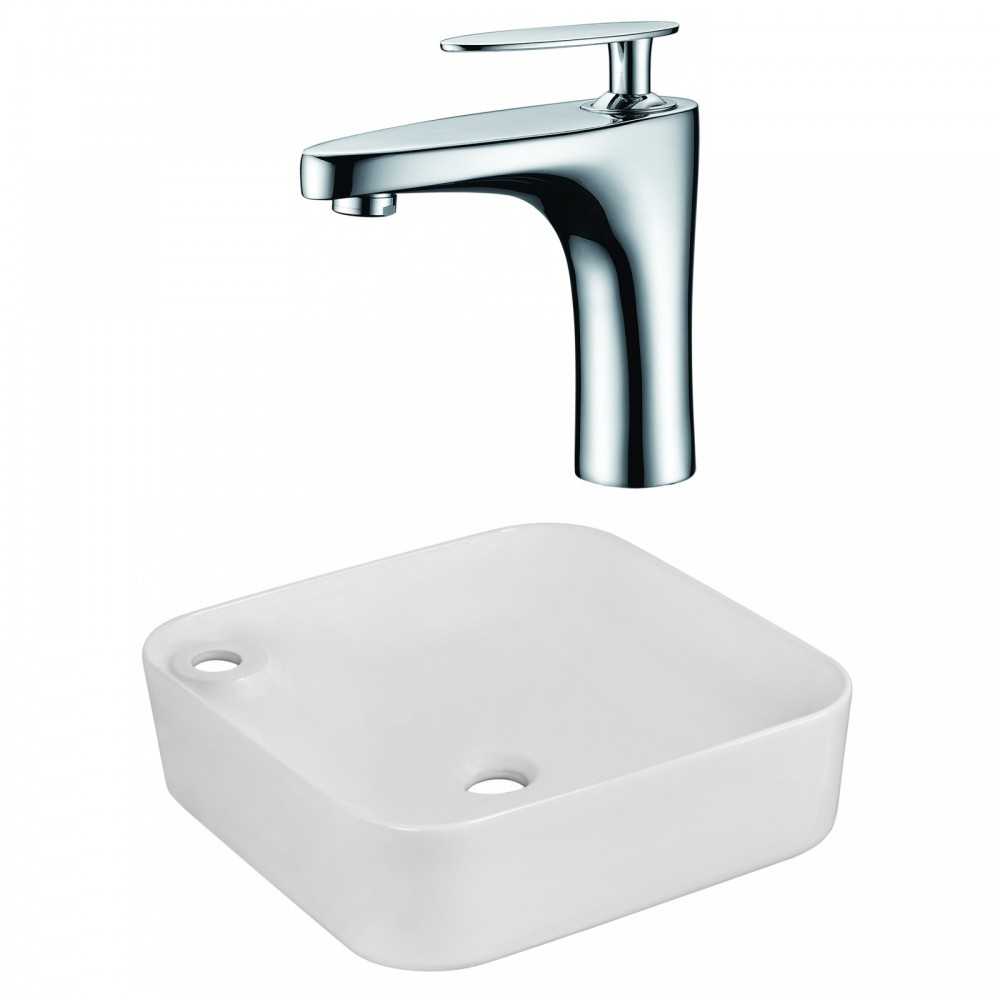 17-in. W Bathroom Vessel Sink Set_AI-22597