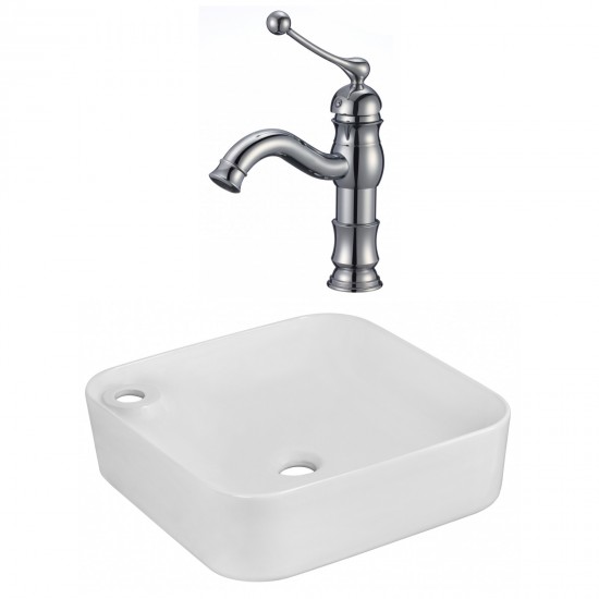 17-in. W Bathroom Vessel Sink Set_AI-22601