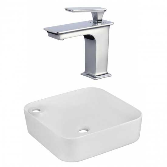 17-in. W Bathroom Vessel Sink Set_AI-22603