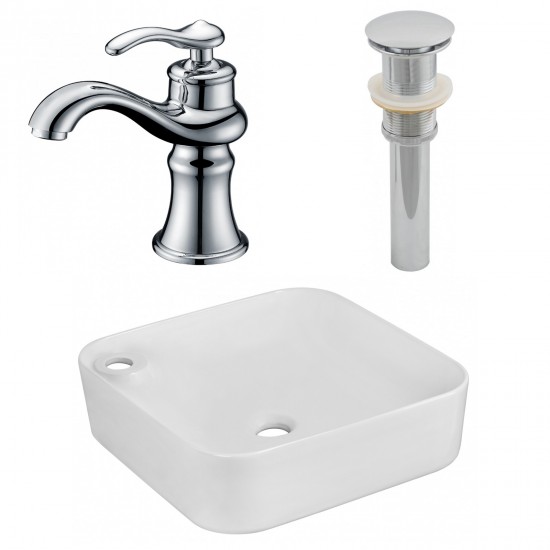 17-in. W Bathroom Vessel Sink Set_AI-26548