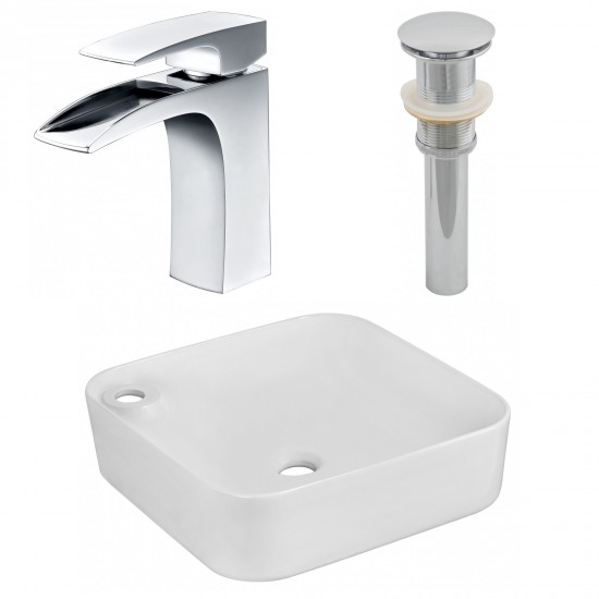 17-in. W Bathroom Vessel Sink Set_AI-26551