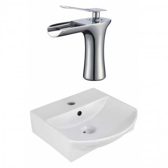 13.75-in. W Bathroom Vessel Sink Set_AI-22611