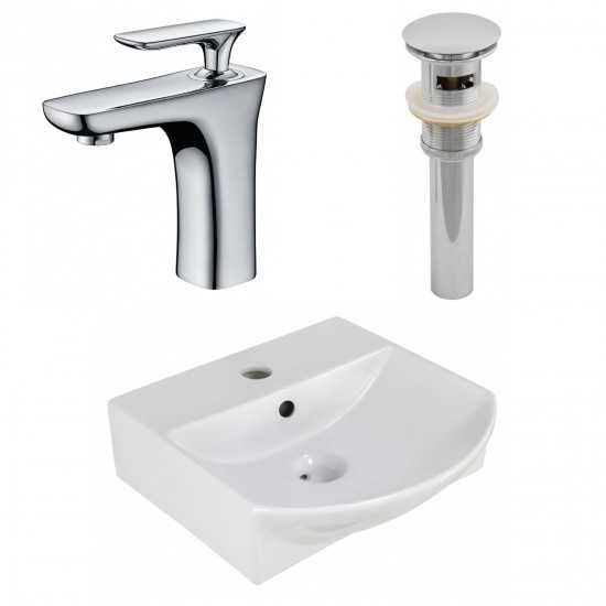 13.75-in. W Bathroom Vessel Sink Set_AI-26556