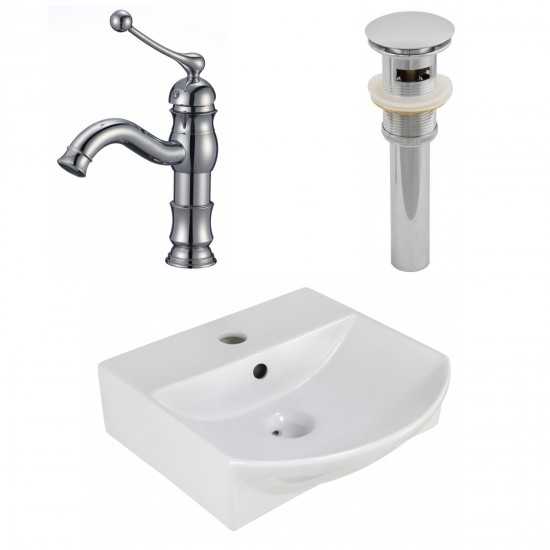 13.75-in. W Bathroom Vessel Sink Set_AI-26558