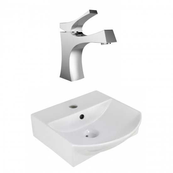 13.75-in. W Bathroom Vessel Sink Set_AI-22613