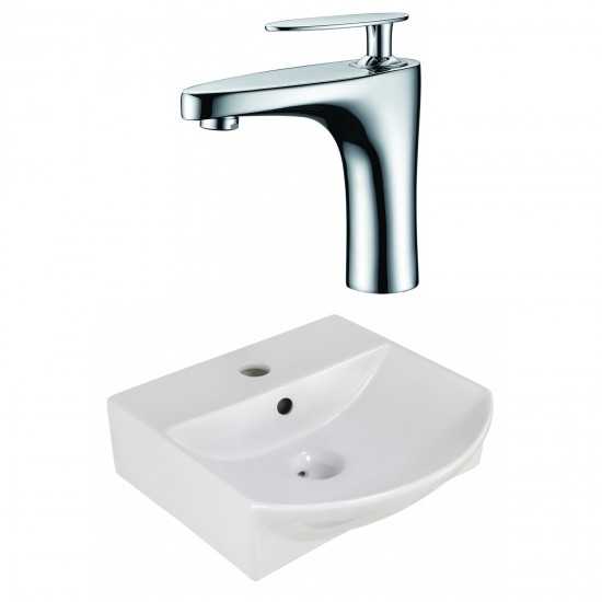 13.75-in. W Bathroom Vessel Sink Set_AI-22615