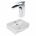 13.75-in. W Bathroom Vessel Sink Set_AI-22617