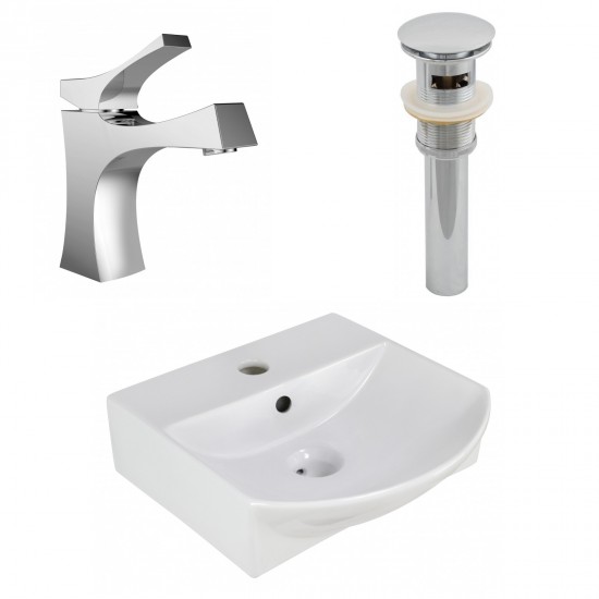 13.75-in. W Bathroom Vessel Sink Set_AI-26559