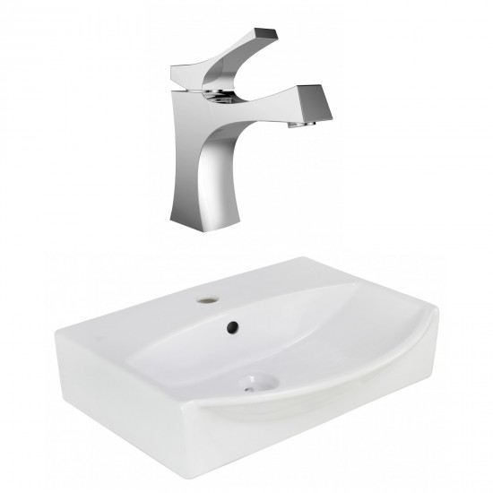 19.5-in. W Bathroom Vessel Sink Set_AI-22622