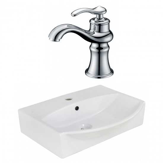 19.5-in. W Bathroom Vessel Sink Set_AI-22623