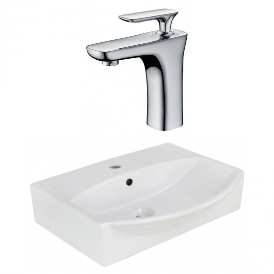 19.5-in. W Bathroom Vessel Sink Set_AI-22625