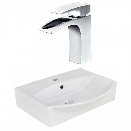 19.5-in. W Bathroom Vessel Sink Set_AI-22626