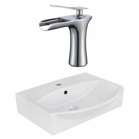 19.5-in. W Bathroom Vessel Sink Set_AI-22629