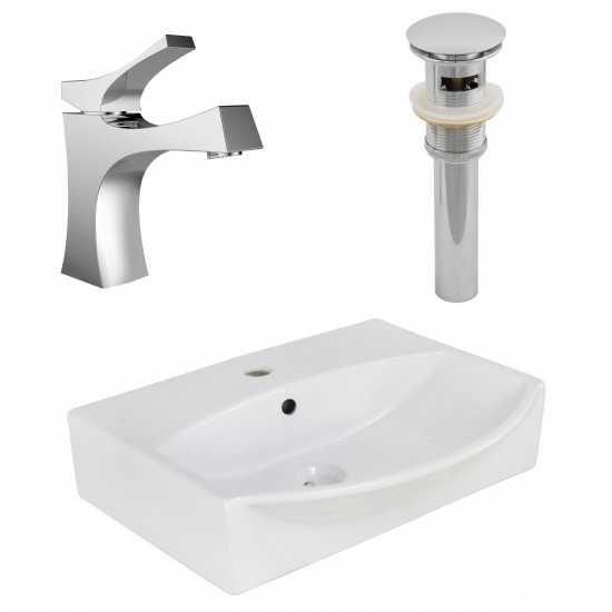 19.5-in. W Bathroom Vessel Sink Set_AI-26565