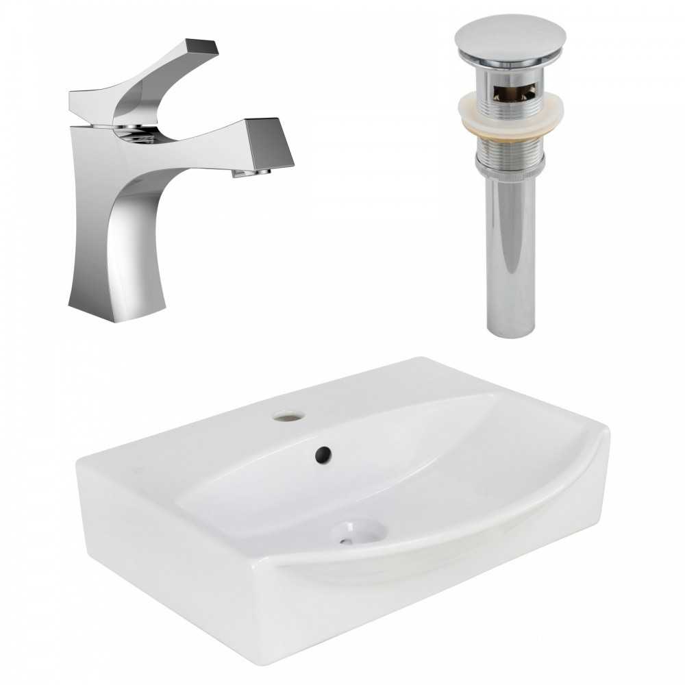 19.5-in. W Bathroom Vessel Sink Set_AI-26565