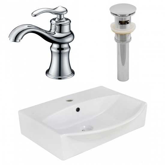 19.5-in. W Bathroom Vessel Sink Set_AI-26566