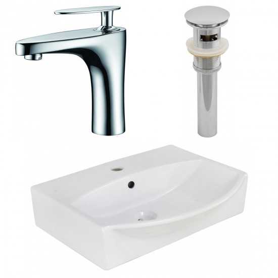 19.5-in. W Bathroom Vessel Sink Set_AI-26567