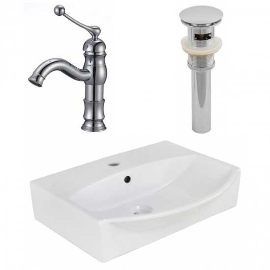 19.5-in. W Bathroom Vessel Sink Set_AI-26570