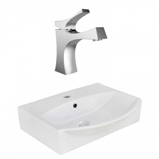 19.5-in. W Bathroom Vessel Sink Set_AI-22631