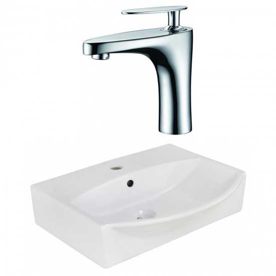 19.5-in. W Bathroom Vessel Sink Set_AI-22633