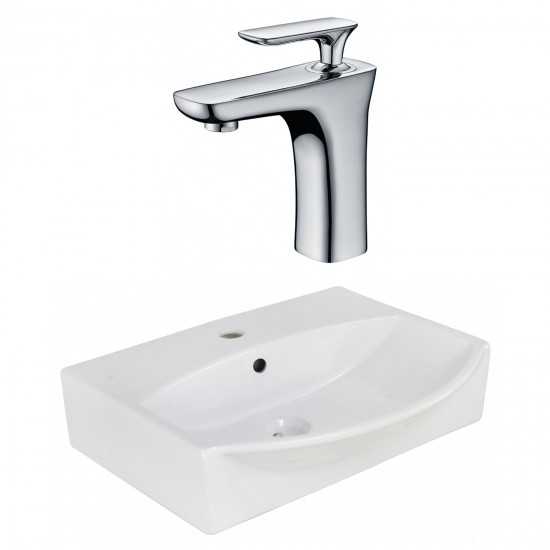19.5-in. W Bathroom Vessel Sink Set_AI-22634