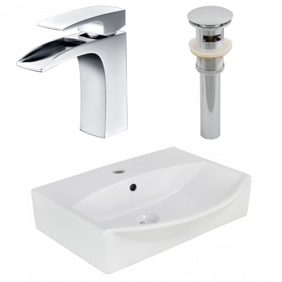 19.5-in. W Bathroom Vessel Sink Set_AI-26575