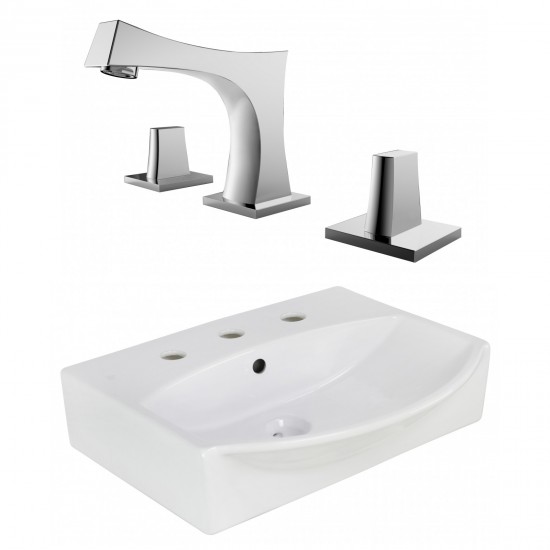 19.5-in. W Bathroom Vessel Sink Set_AI-22640