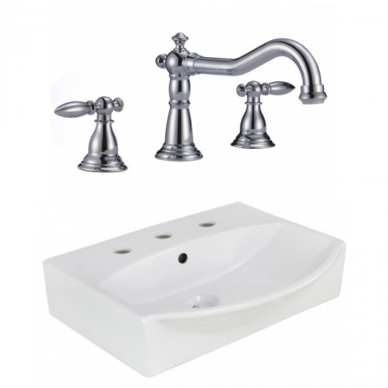 19.5-in. W Bathroom Vessel Sink Set_AI-22644