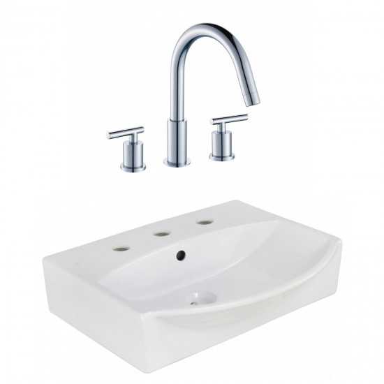 19.5-in. W Bathroom Vessel Sink Set_AI-22645