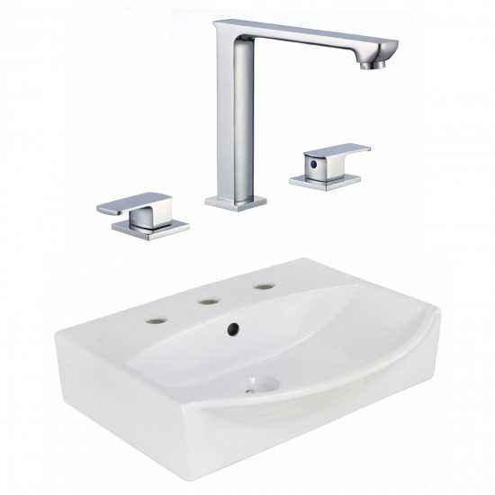 19.5-in. W Bathroom Vessel Sink Set_AI-22647