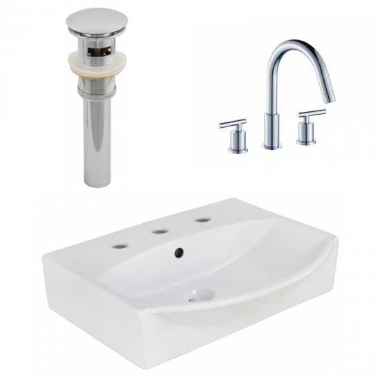 19.5-in. W Bathroom Vessel Sink Set_AI-26582