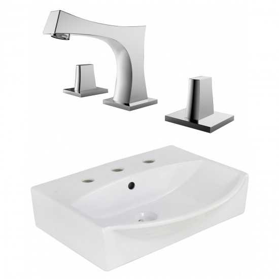 19.5-in. W Bathroom Vessel Sink Set_AI-22648