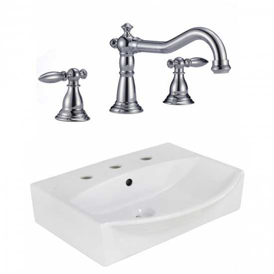 19.5-in. W Bathroom Vessel Sink Set_AI-22652