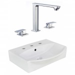 19.5-in. W Bathroom Vessel Sink Set_AI-22655