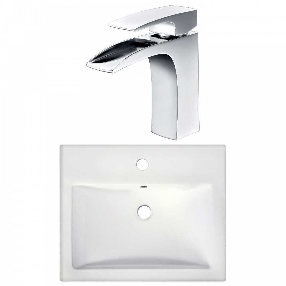 20.75-in. W Bathroom Vessel Sink Set_AI-22660