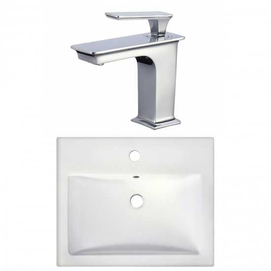 20.75-in. W Bathroom Vessel Sink Set_AI-22664