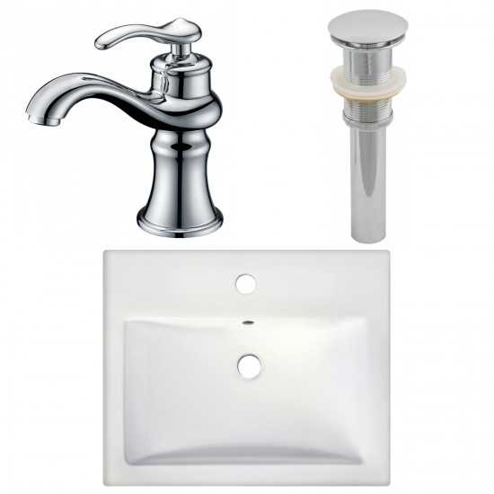 20.75-in. W Bathroom Vessel Sink Set_AI-26590