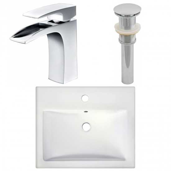 20.75-in. W Bathroom Vessel Sink Set_AI-26593