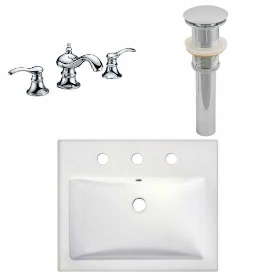 20.75-in. W Bathroom Vessel Sink Set_AI-26596