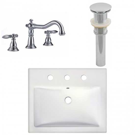 20.75-in. W Bathroom Vessel Sink Set_AI-26599