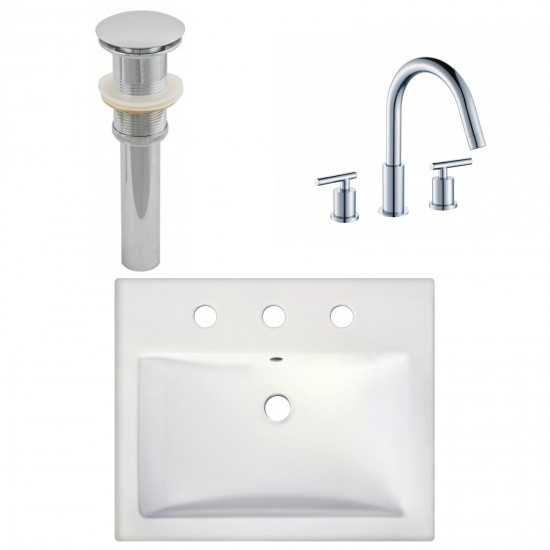 20.75-in. W Bathroom Vessel Sink Set_AI-26600