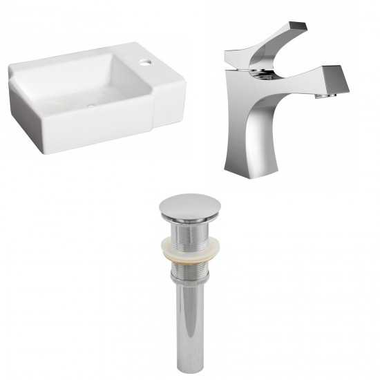 16.25-in. W Bathroom Vessel Sink Set_AI-26179