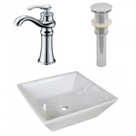 15.75-in. W Bathroom Vessel Sink Set_AI-26339